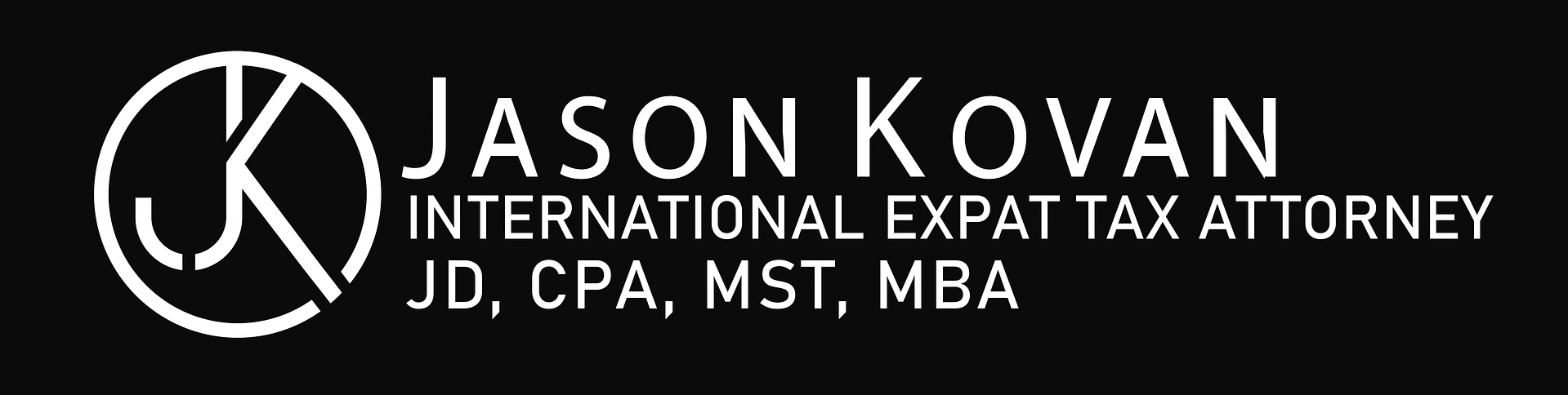 logo used in expat tax law, jason kovan international tax attorney